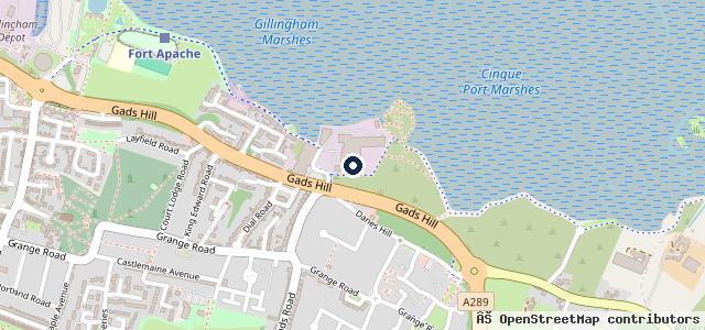 Map showing the location of Adams Motor Repairs Ltd  | Gillingham