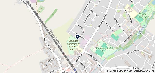Map showing the location of Soar Valley