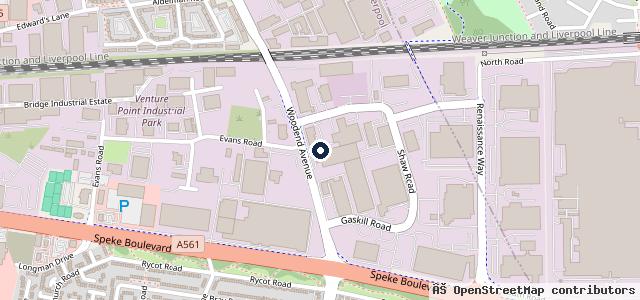 Map showing the location of Car Heaven hand car wash | Liverpool