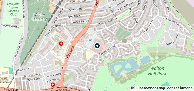 Map showing the location of Automatic Car Wash (Contactless payment only)