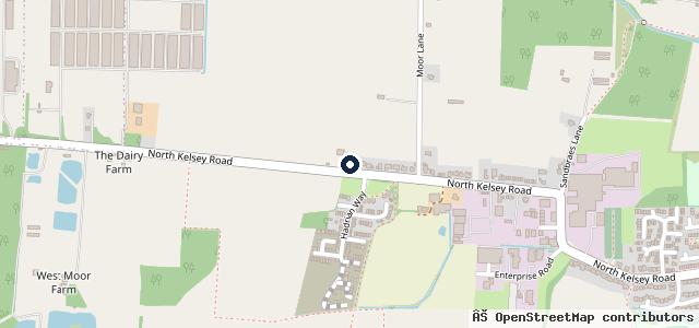 Map showing the location of Caistor Car & Commercial