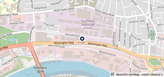 Map showing the location of City Auto Solutions