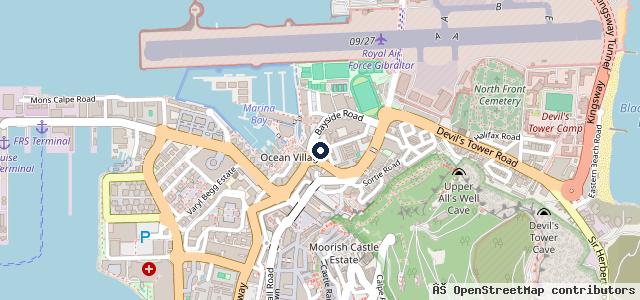 Map showing the location of Lucas Imossi Ford Dealership