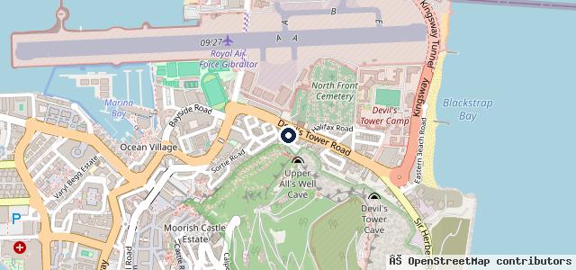 Map showing the location of Hales Motors