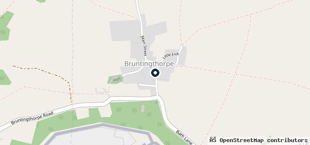 Map showing the location of Bruntingthorpe Motor Engineers