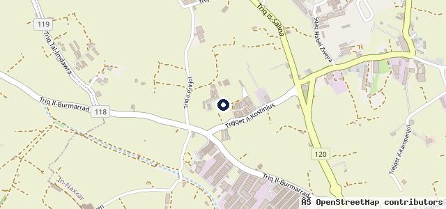 Map showing the location of Mechanic Garage