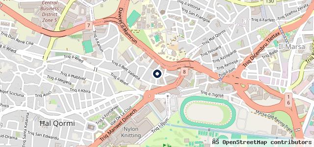 Map showing the location of Ryan’s Garage