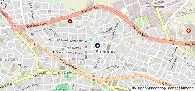 Map showing the location of Full Throttle By Paul Buhagiar