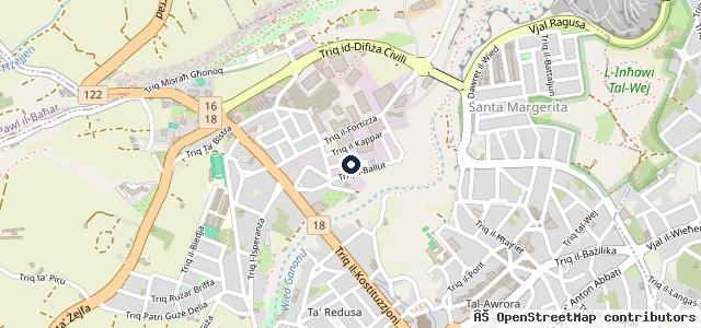 Map showing the location of Dakar Garage