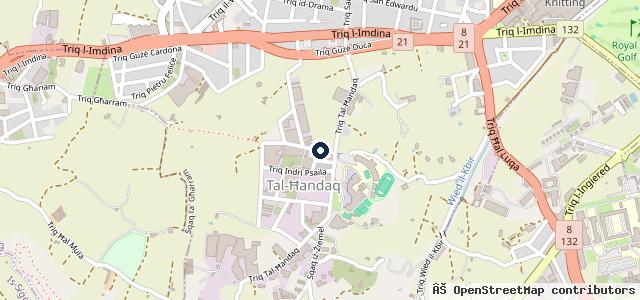 Map showing the location of Vella Brown Garage /Panel beater Qormi
