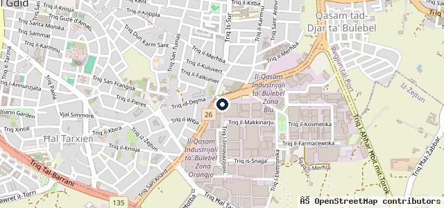 Map showing the location of Tyres Direct Limited