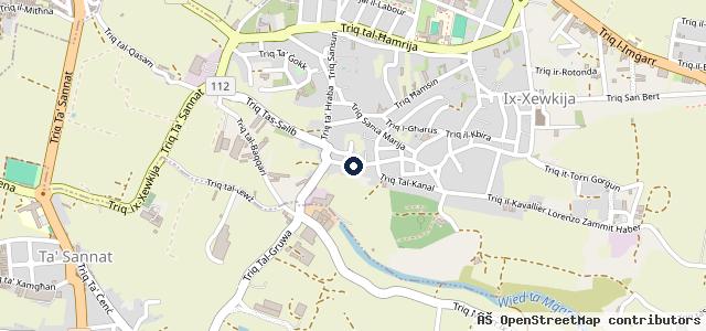 Map showing the location of Tal-Pikolin Auto Garage