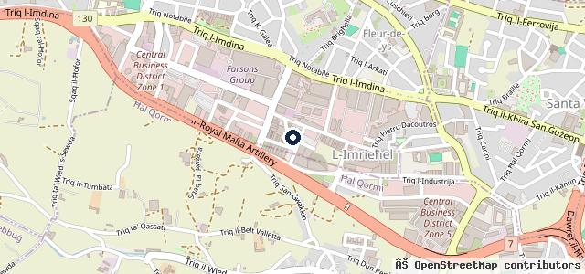 Map showing the location of FREEDOM GARAGE