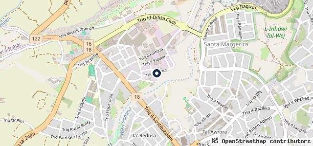 Map showing the location of Emy's Garage