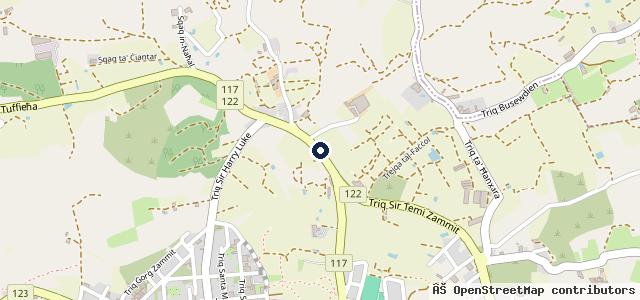 Map showing the location of Star Services