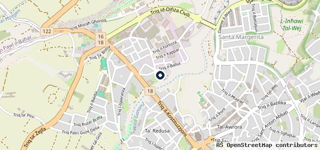 Map showing the location of Brian's Garage