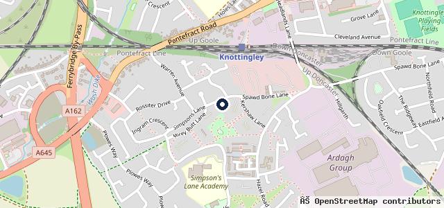 Map showing the location of Cvs