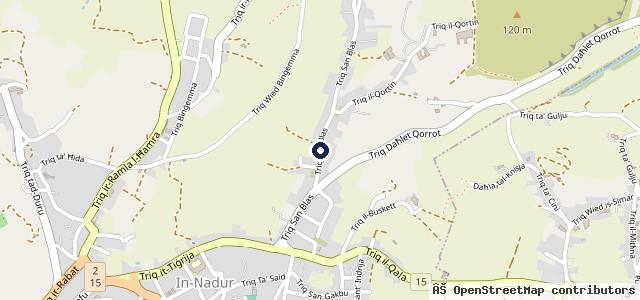 Map showing the location of Matt's Garage