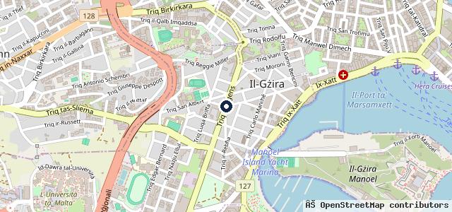 Map showing the location of Muscats Motors Limited