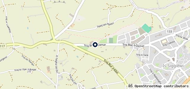 Map showing the location of Express Auto Parts Malta