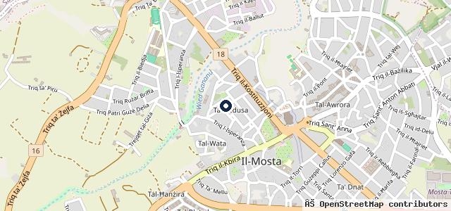 Map showing the location of Jason's Garage