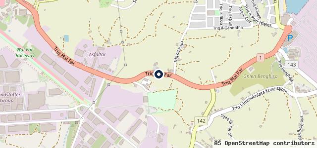 Map showing the location of GARAGE MT