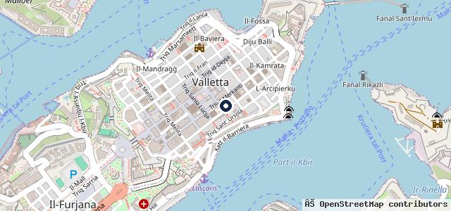 Map showing the location of WAMW