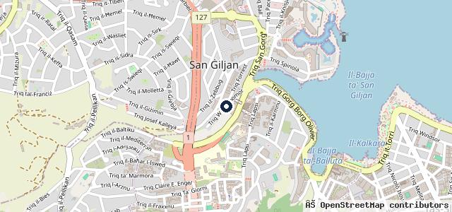 Map showing the location of Ave Maria Garage