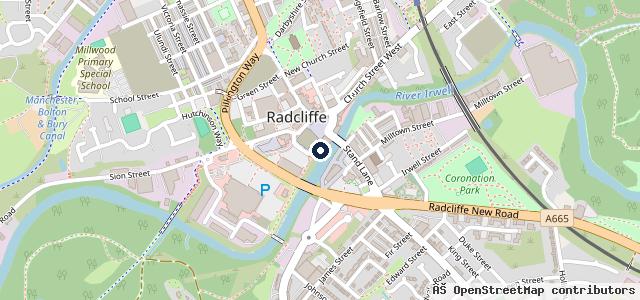 Map showing the location of RapidRepairs
