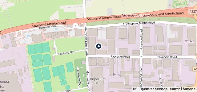 Map showing the location of Swan Autos