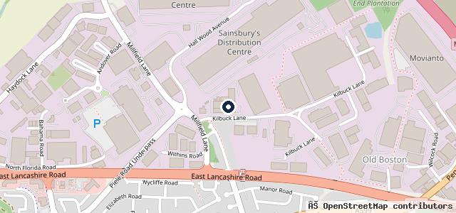 Map showing the location of K H 2 Commercials