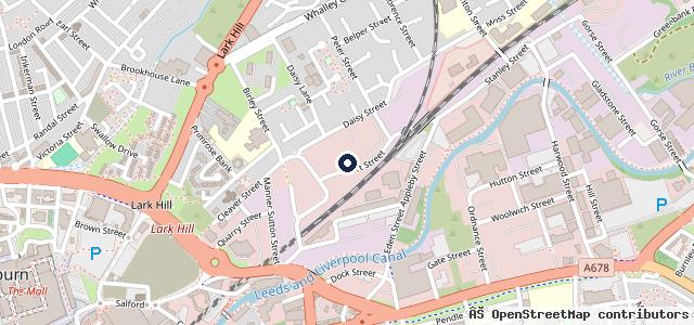 Map showing the location of M.M. Motors