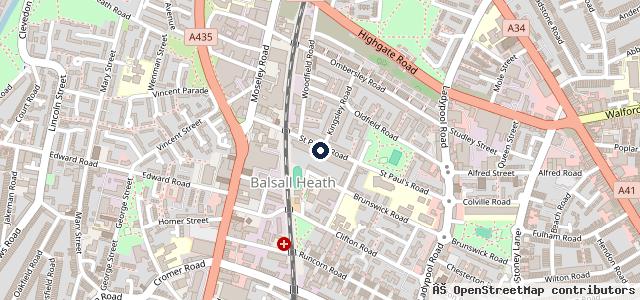 Map showing the location of St Paul Auto Repairs Ltd