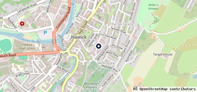 Map showing the location of Walton Motors | Chesterfield