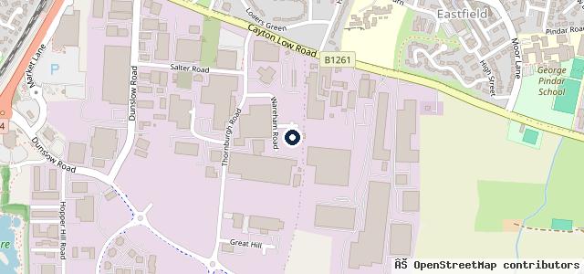 Map showing the location of Rjk Vehicle Repairs