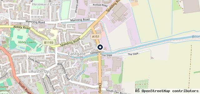 Map showing the location of T B Motors 2004 Limited