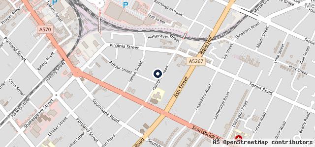 Map showing the location of Southport Auto Electrical Ltd
