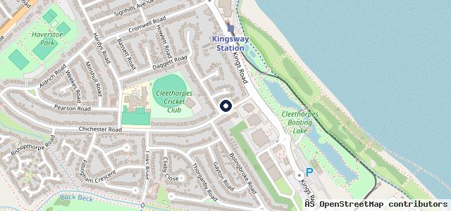 Map showing the location of Ray's Auto Services LTD | Grimsby