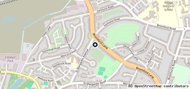 Map showing the location of Popular groups