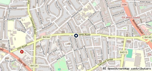 Map showing the location of GT Tyres Ltd
