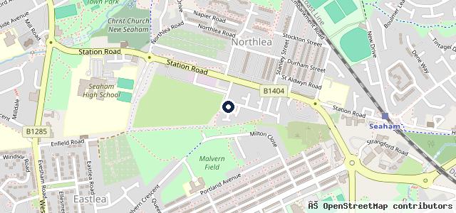 Map showing the location of A T Motors