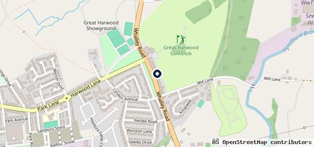 Map showing the location of Nightingales Garage