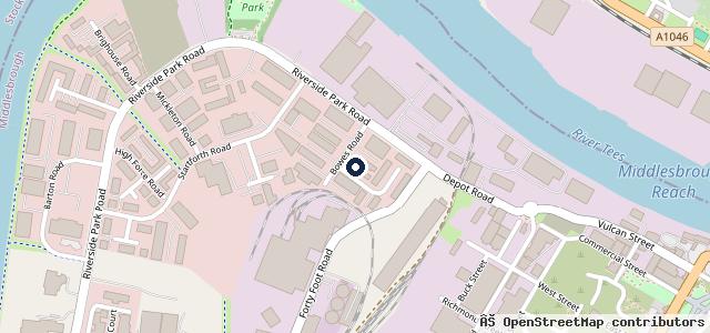 Map showing the location of The Arches Repair Centre Ltd