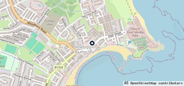 Map showing the location of Deanys Garage