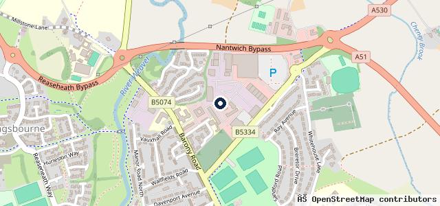 Map showing the location of Mollard Motors