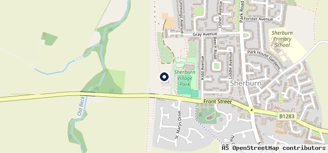 Map showing the location of Browns Auto Services