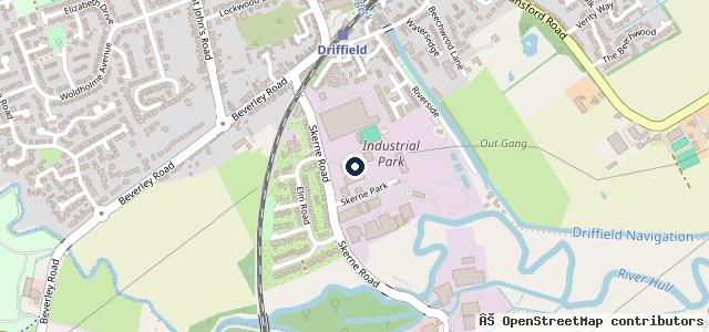 Map showing the location of KP Motorsport Ltd | Driffield