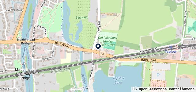 Map showing the location of Sytner Maidenhead BMW