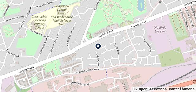 Map showing the location of A B Abbey Automobile Engineering