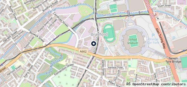 Map showing the location of A & G Garages Ltd